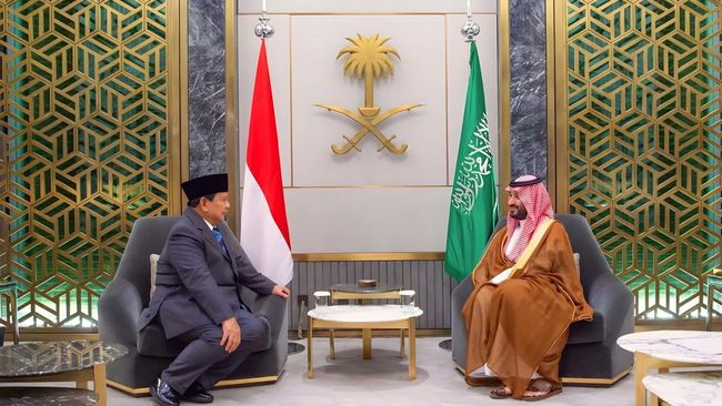 Prabowo ‘Empat Mata’ dengan Pangeran MBS, Saling Curhat soal Palestina